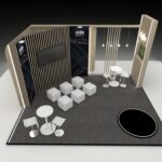 Delta Stands diseño en 3d