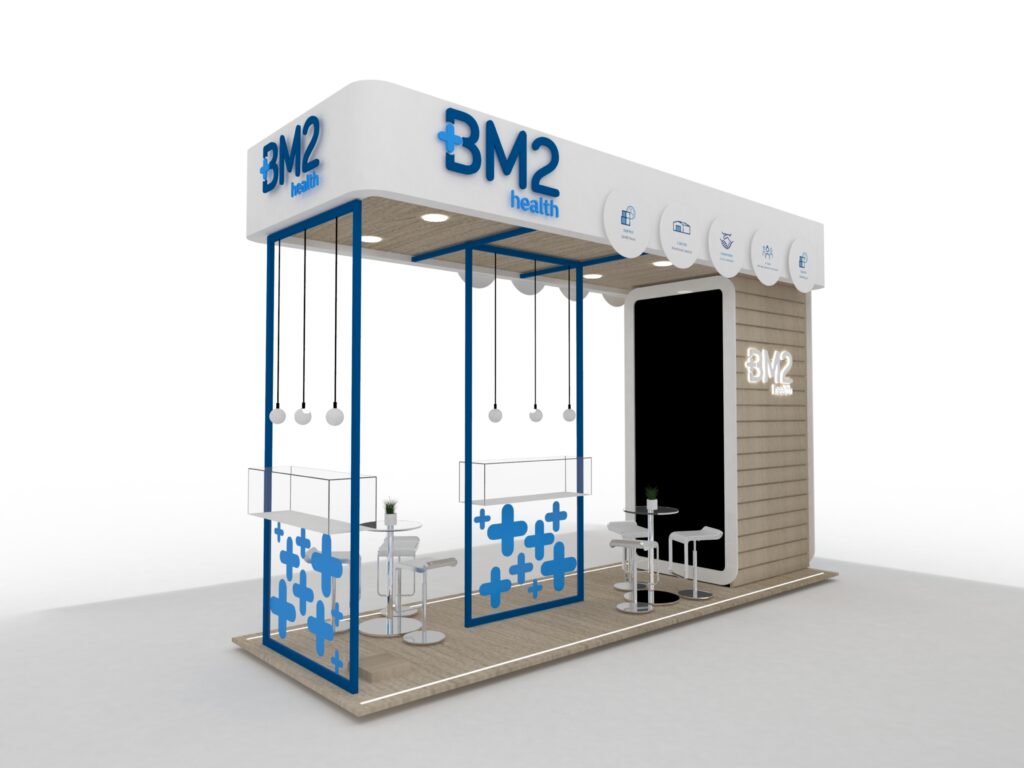 Delta Stands diseño en 3d